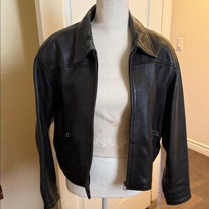 BP Black Leather Jacket